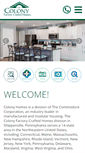 Mobile Screenshot of colony-homes.com